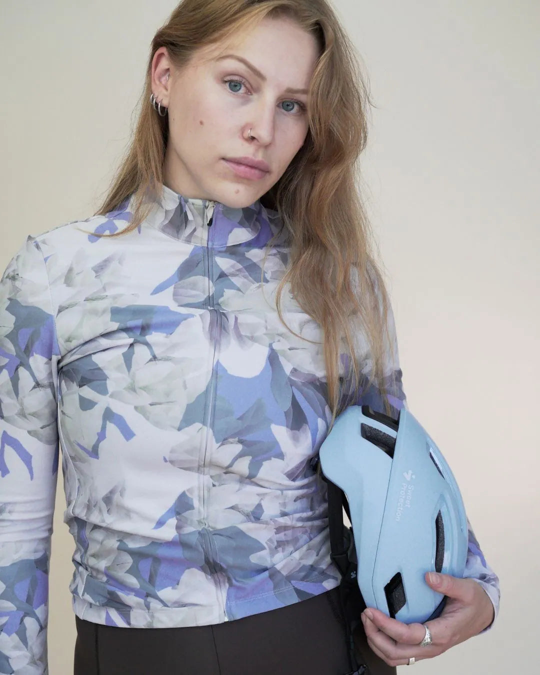 Samsara Transition Long-Sleeve Jersey - Magnolia Sky