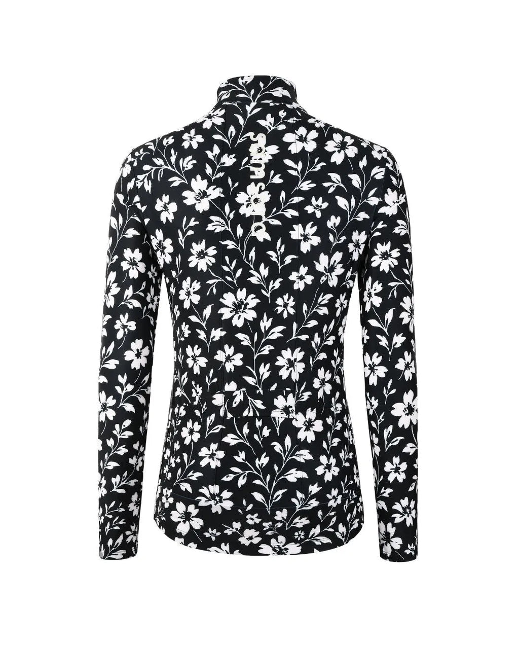 Samsara Transition Long-Sleeve Jersey - Black Floral Maze