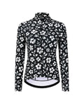 Samsara Transition Long-Sleeve Jersey - Black Floral Maze