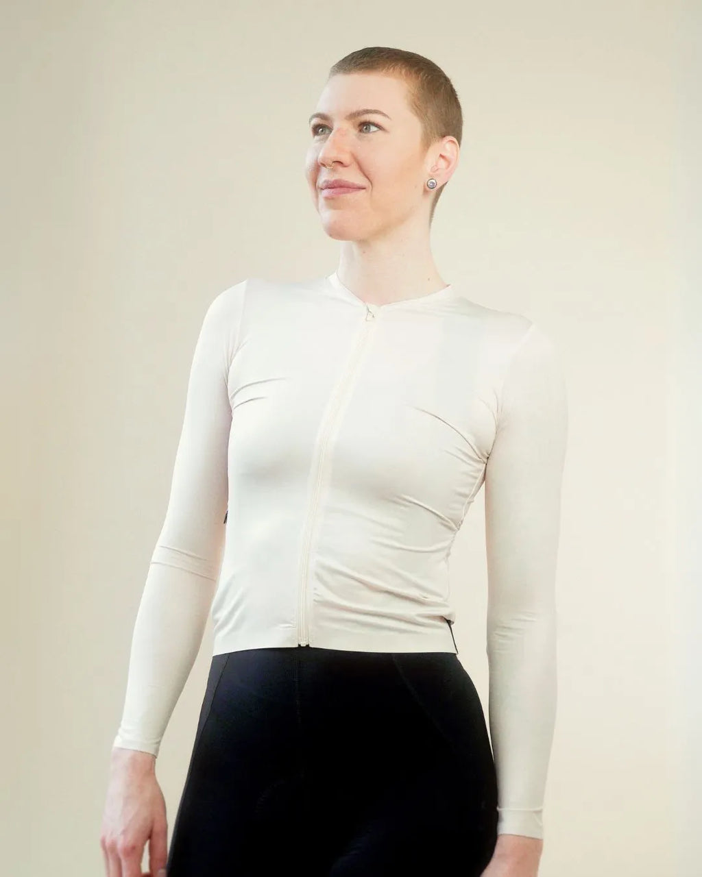 Samsara Endurance Long Sleeve Jersey - Vanilla