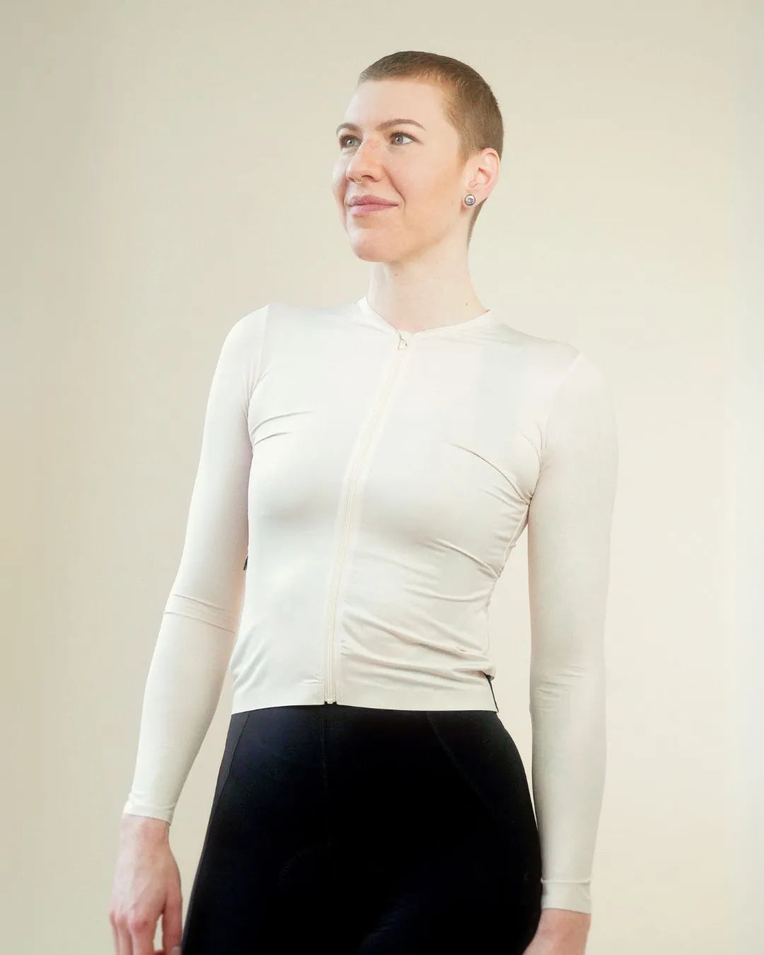 Samsara Endurance Long Sleeve Jersey - Vanilla