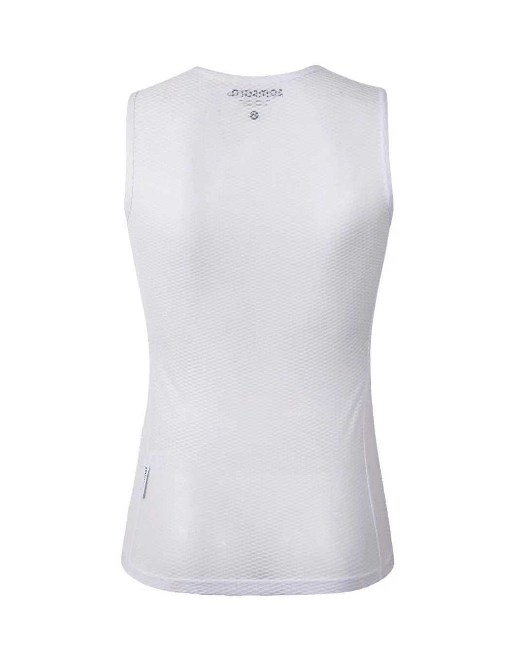 Samsara Sleeveless Base Layer - White/Cloudberry
