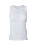 Samsara Sleeveless Base Layer - White/Cloudberry
