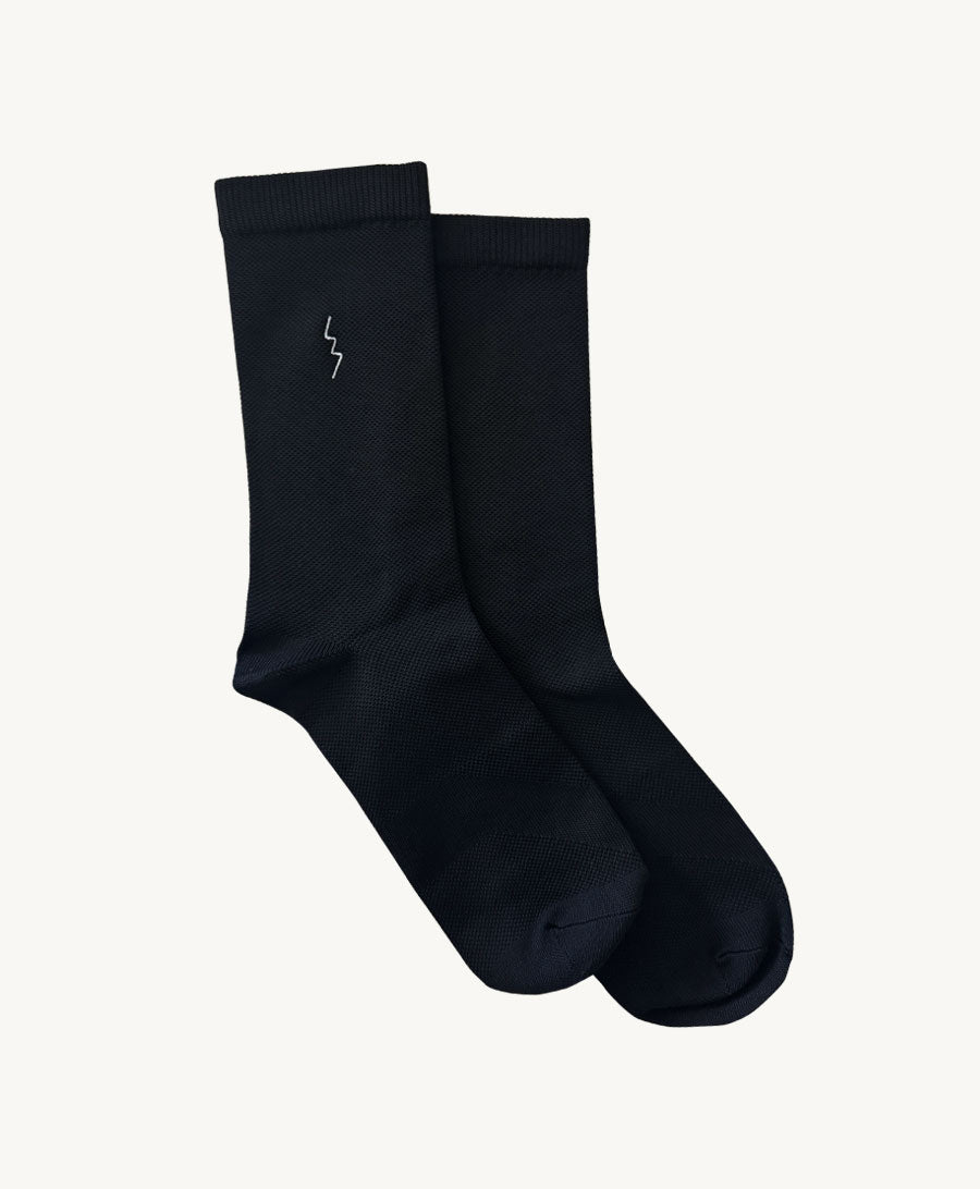 Oliver Otto Raw Black Socks