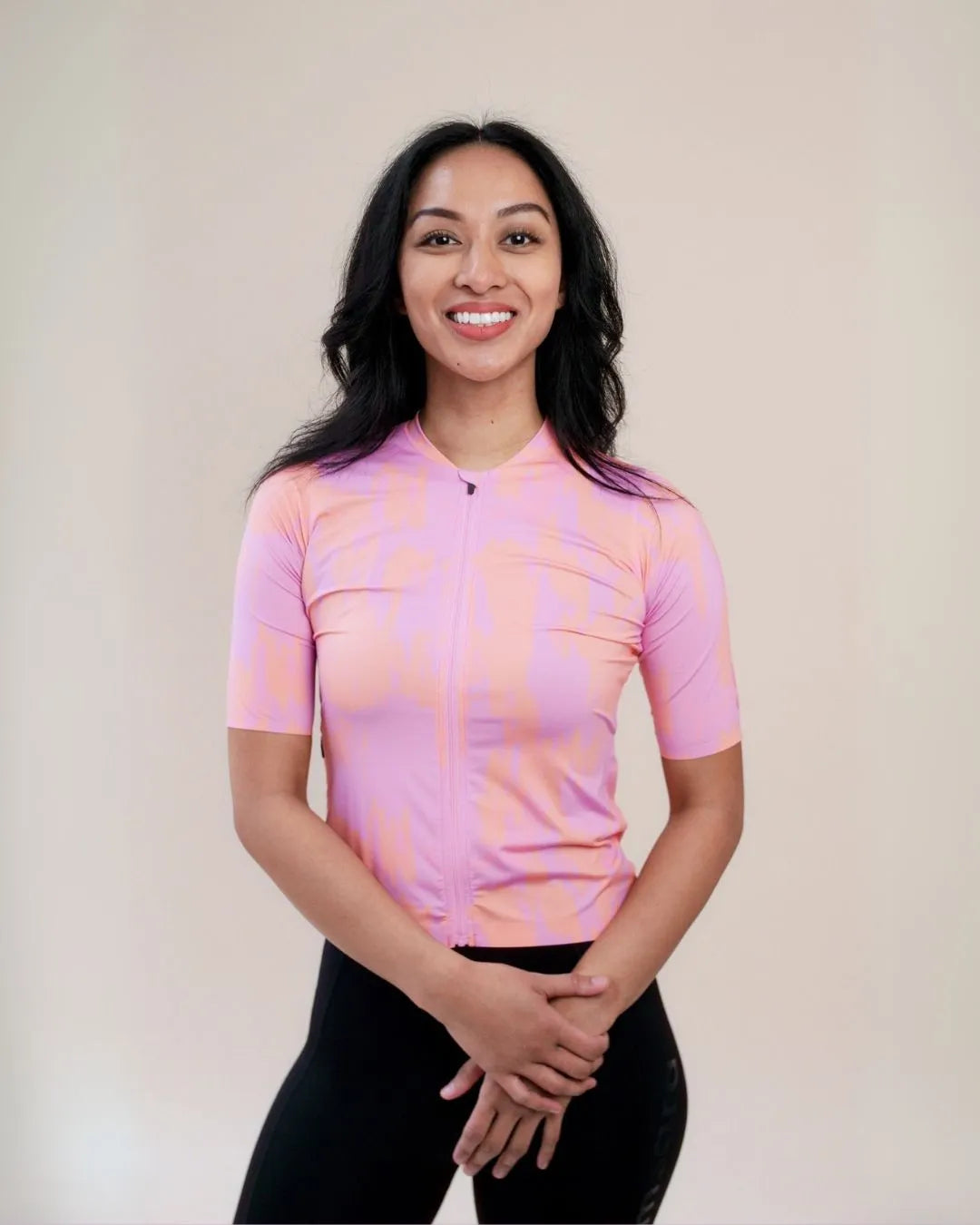 Samsara Endurance Cycling Jersey - Creamsicle