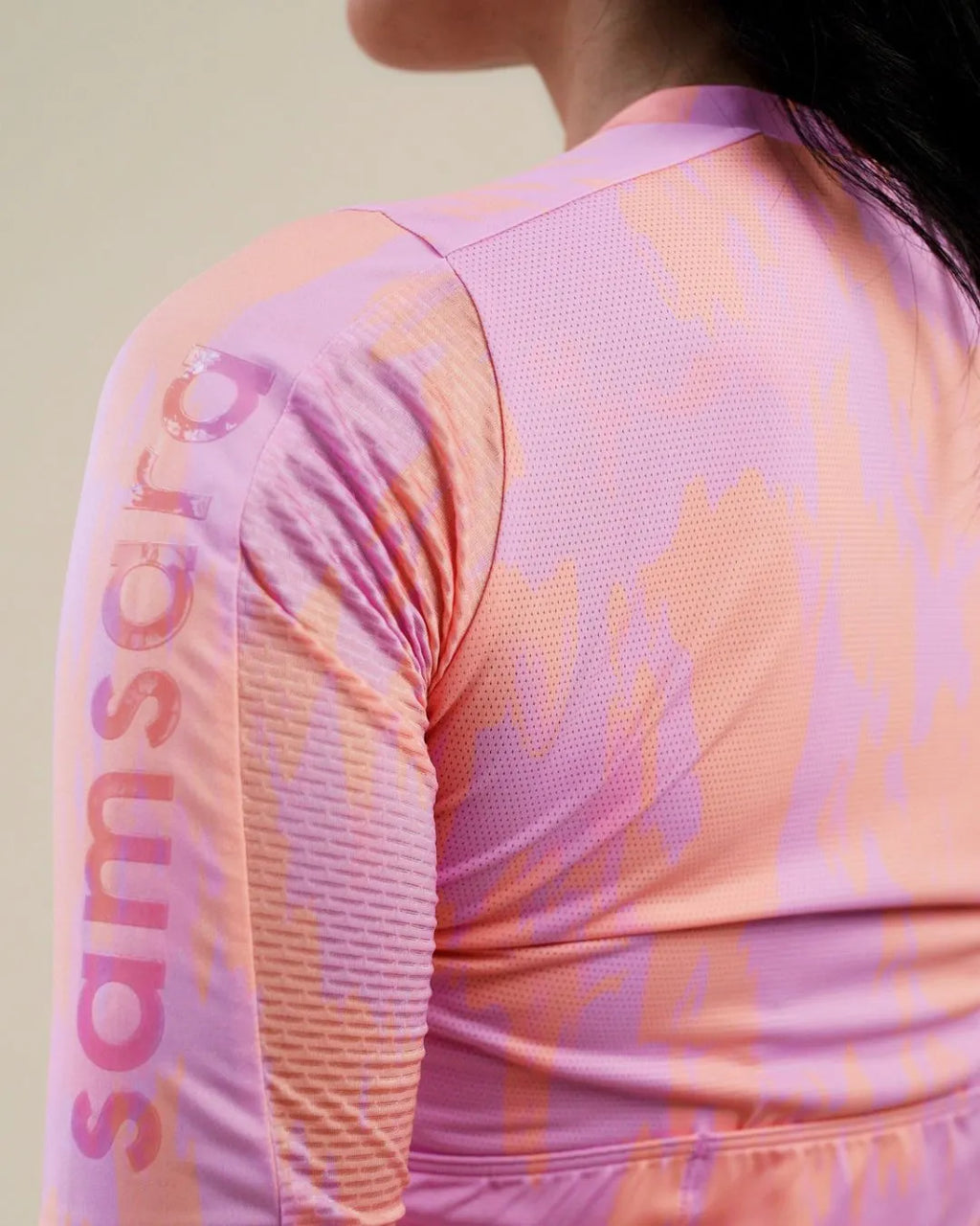 Samsara Endurance Cycling Jersey - Creamsicle