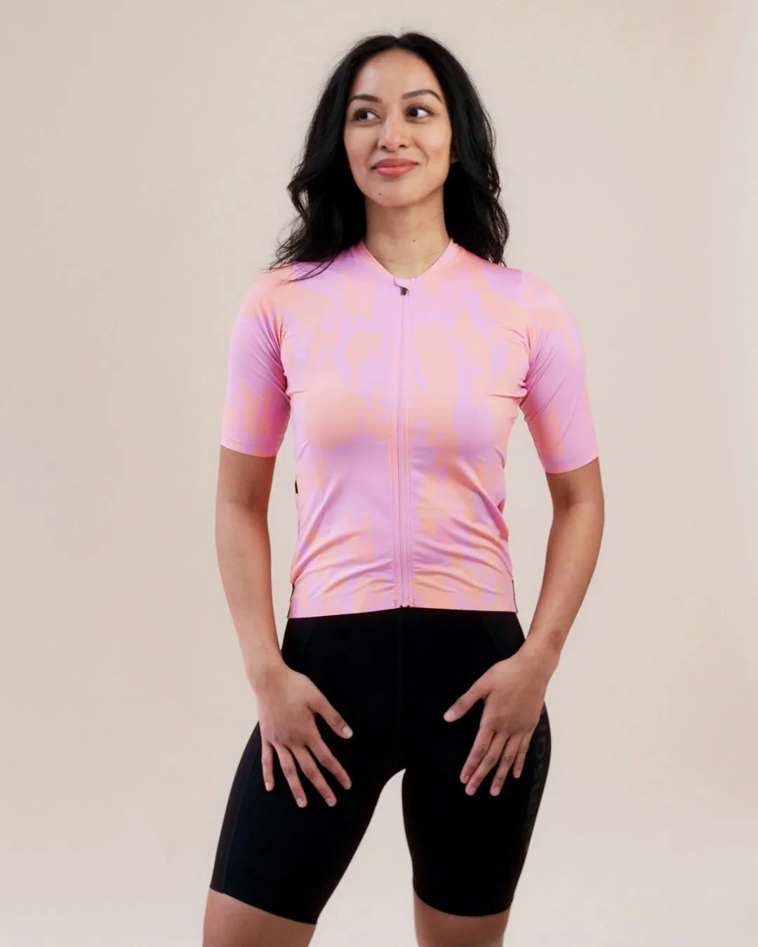 Samsara Endurance Cycling Jersey - Creamsicle