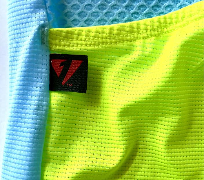 Kansept1 Women's ProSpec Ventoux Jersey | COLORBLOCK print | Tiffany BLUE/HiViz Yellow