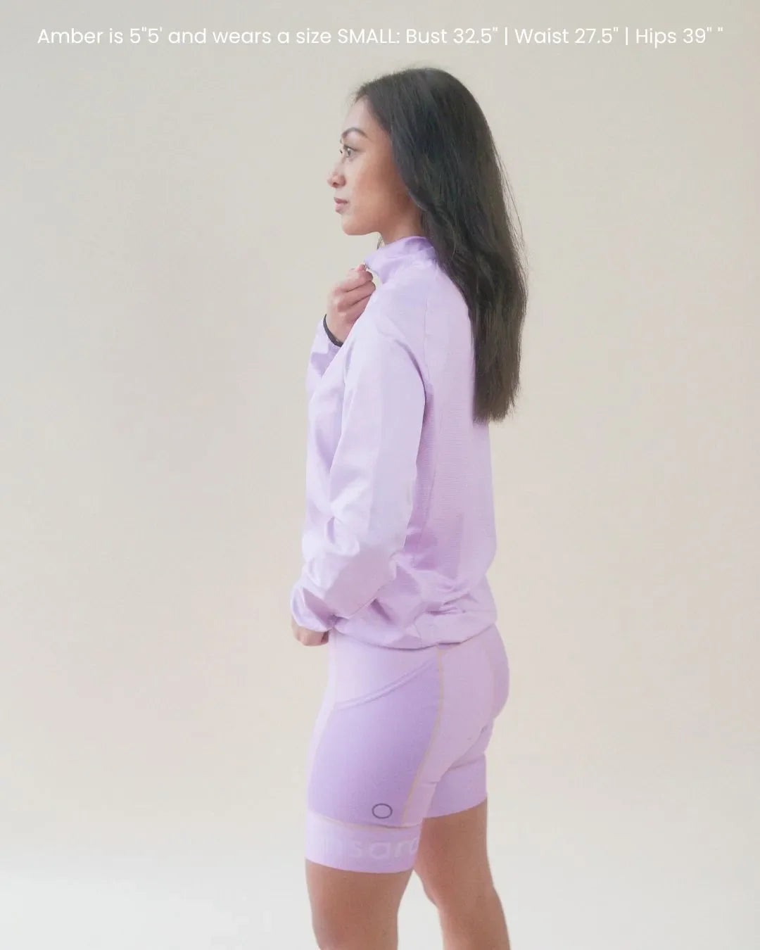 Samsara Stop The Wind Cycling Jacket - Orchid