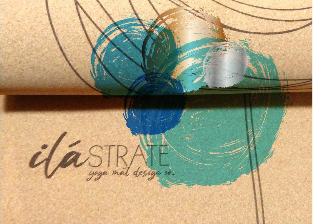 iláSTRATE Cork Yoga Block