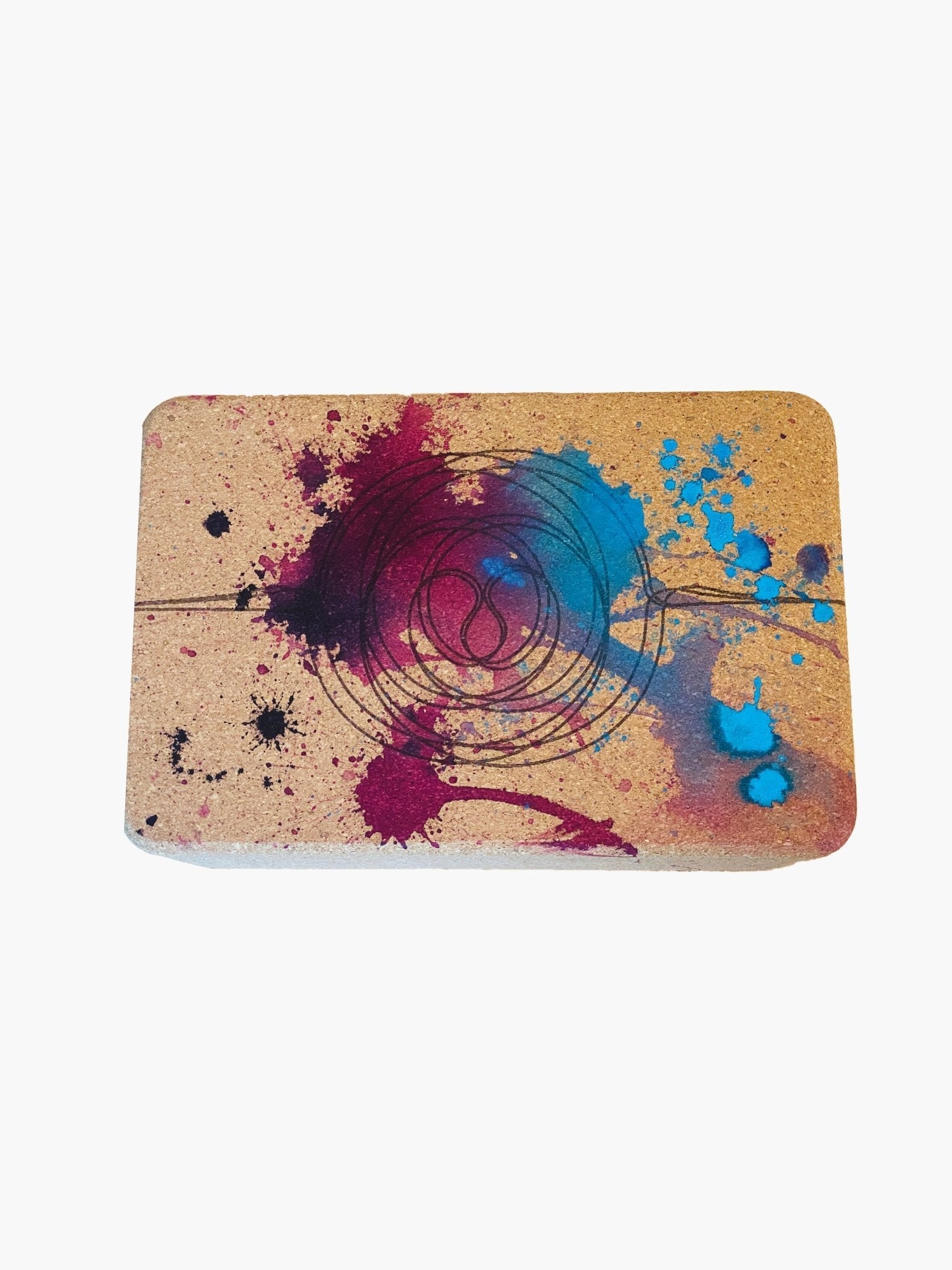 iláSTRATE Cork Yoga Block