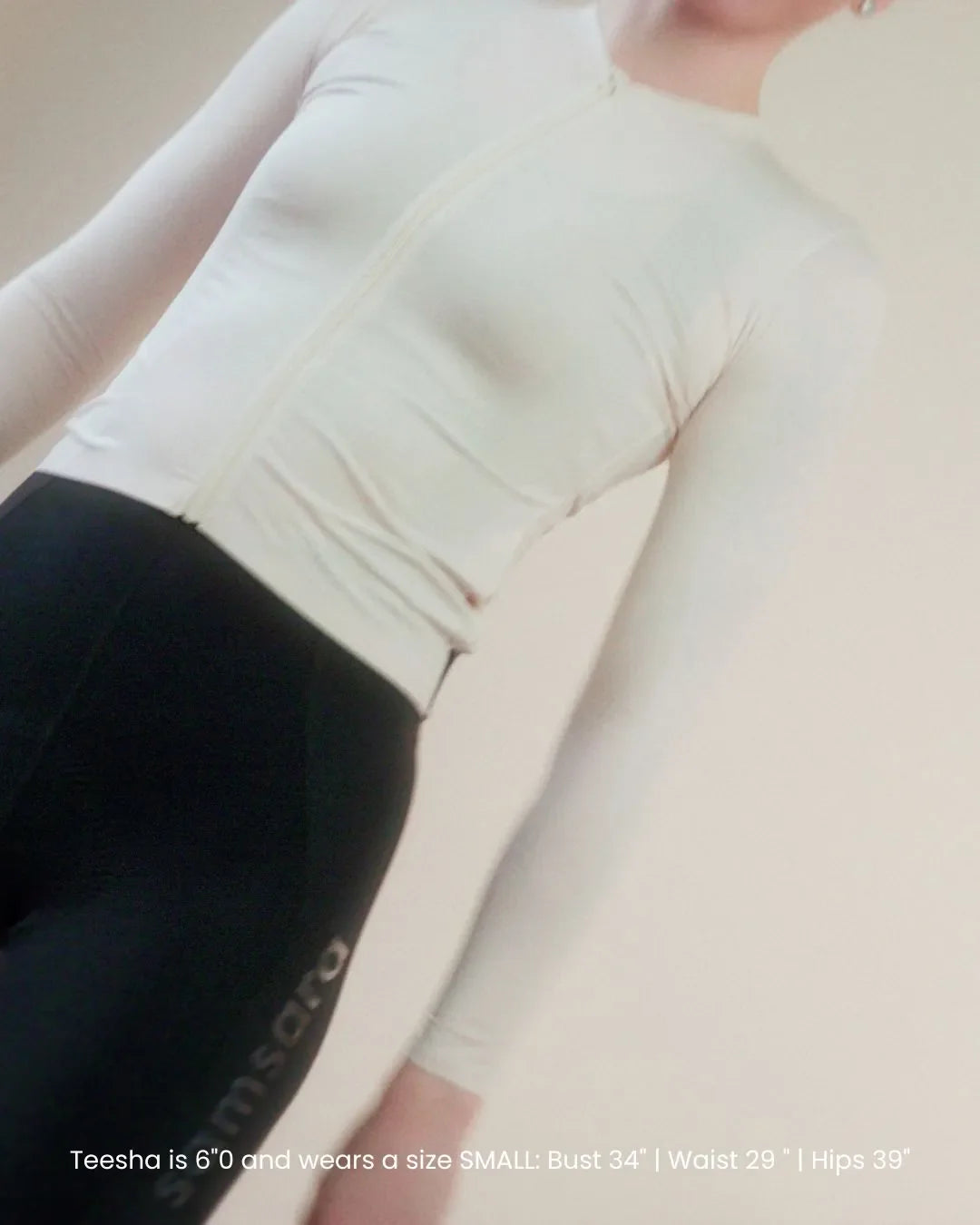 Samsara Endurance Long Sleeve Jersey - Vanilla