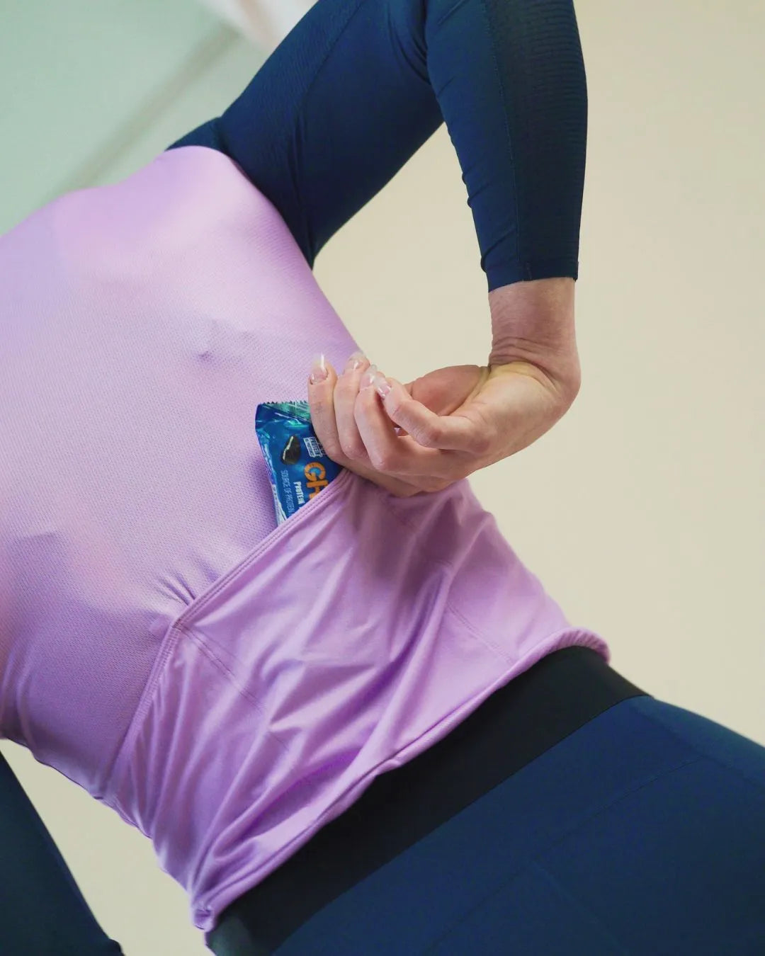 Samsara Endurance Long Sleeve Jersey - Deep Sea Orchid