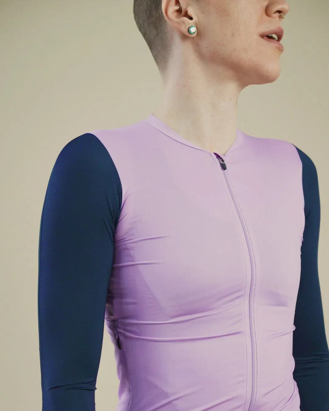 Samsara Endurance Long Sleeve Jersey - Deep Sea Orchid