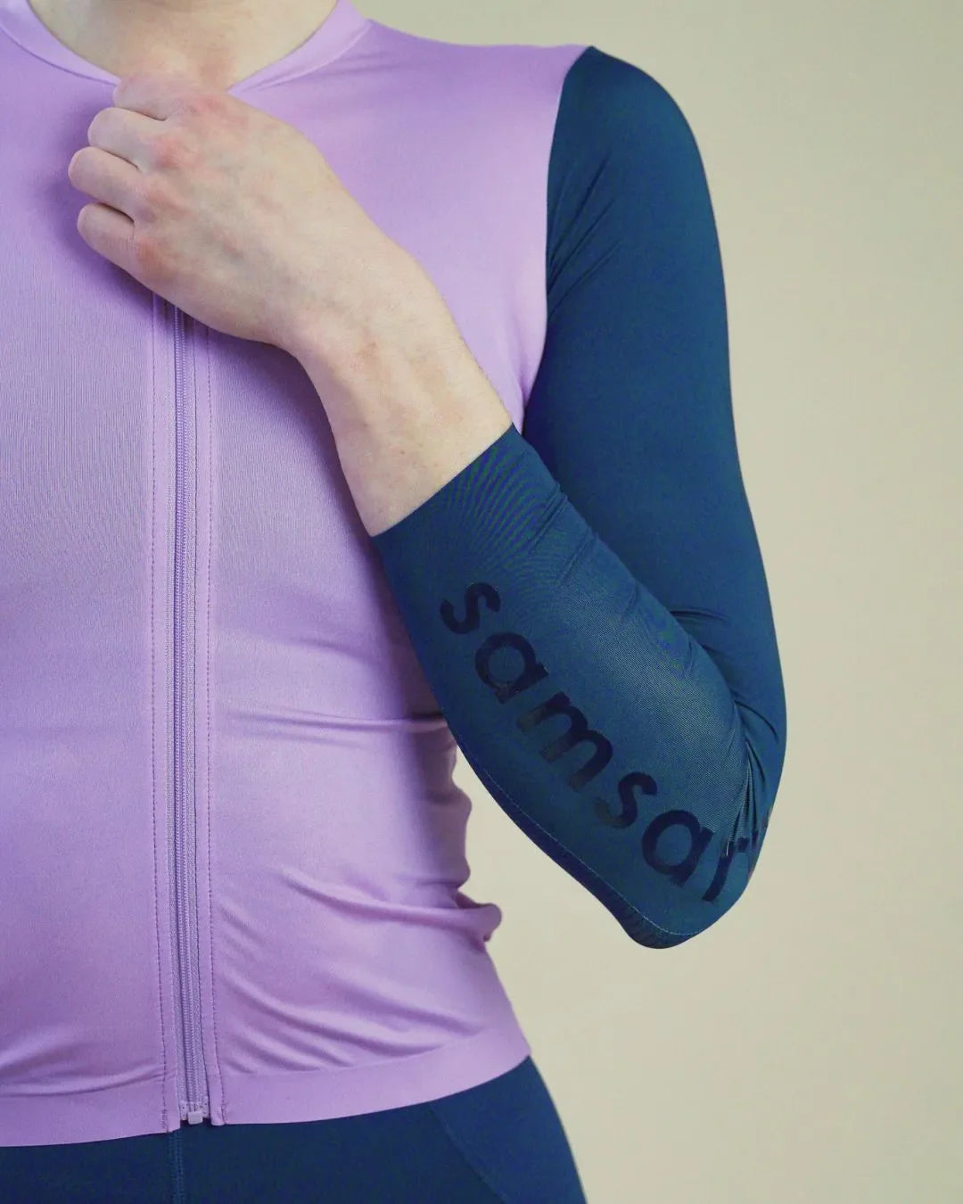 Samsara Endurance Long Sleeve Jersey - Deep Sea Orchid