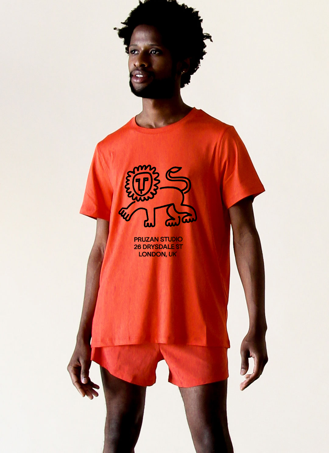 Pruzan Studio Lion T Shirt