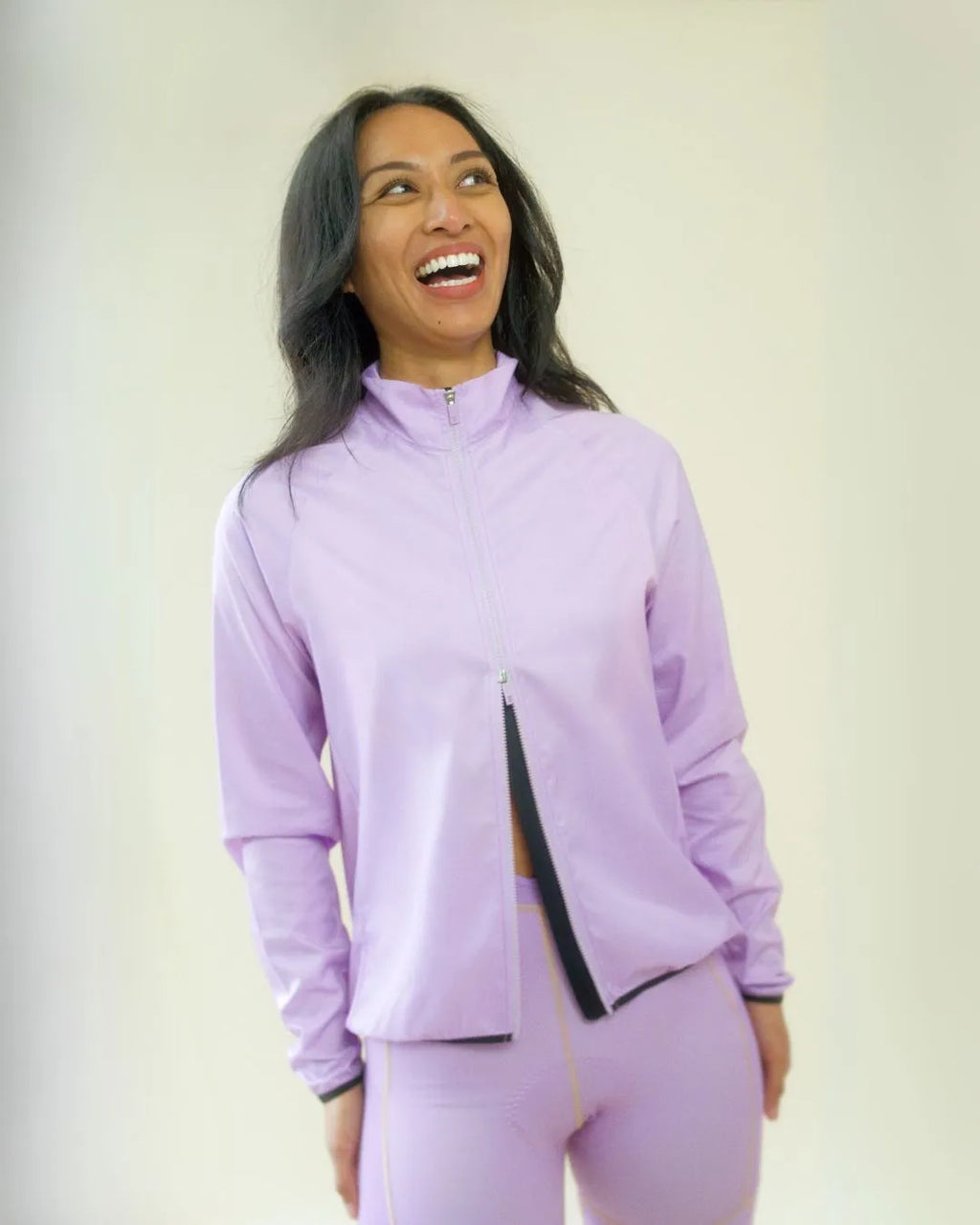 Samsara Stop The Wind Cycling Jacket - Orchid