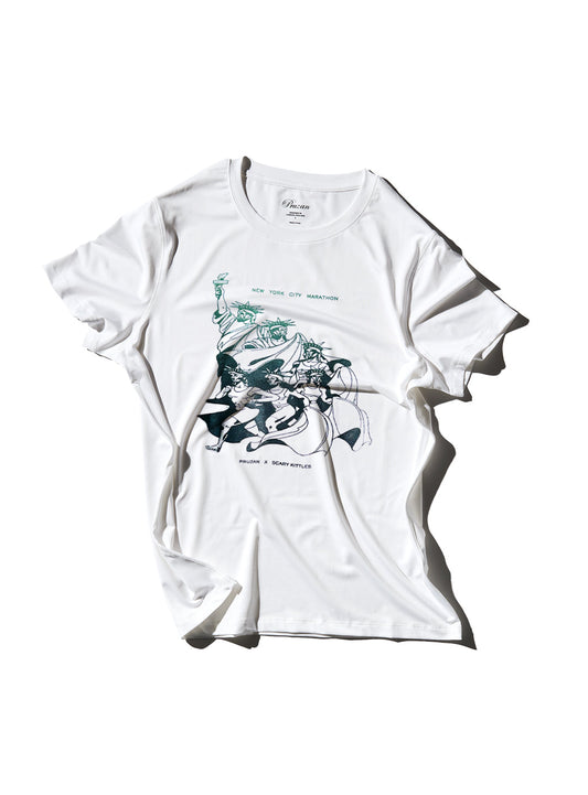 Pruzan Running Scary Kittles New York City Marathon T-Shirt