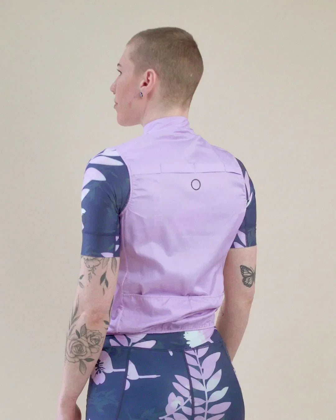 Samsara Stop The Wind Cycling Vest - Orchid