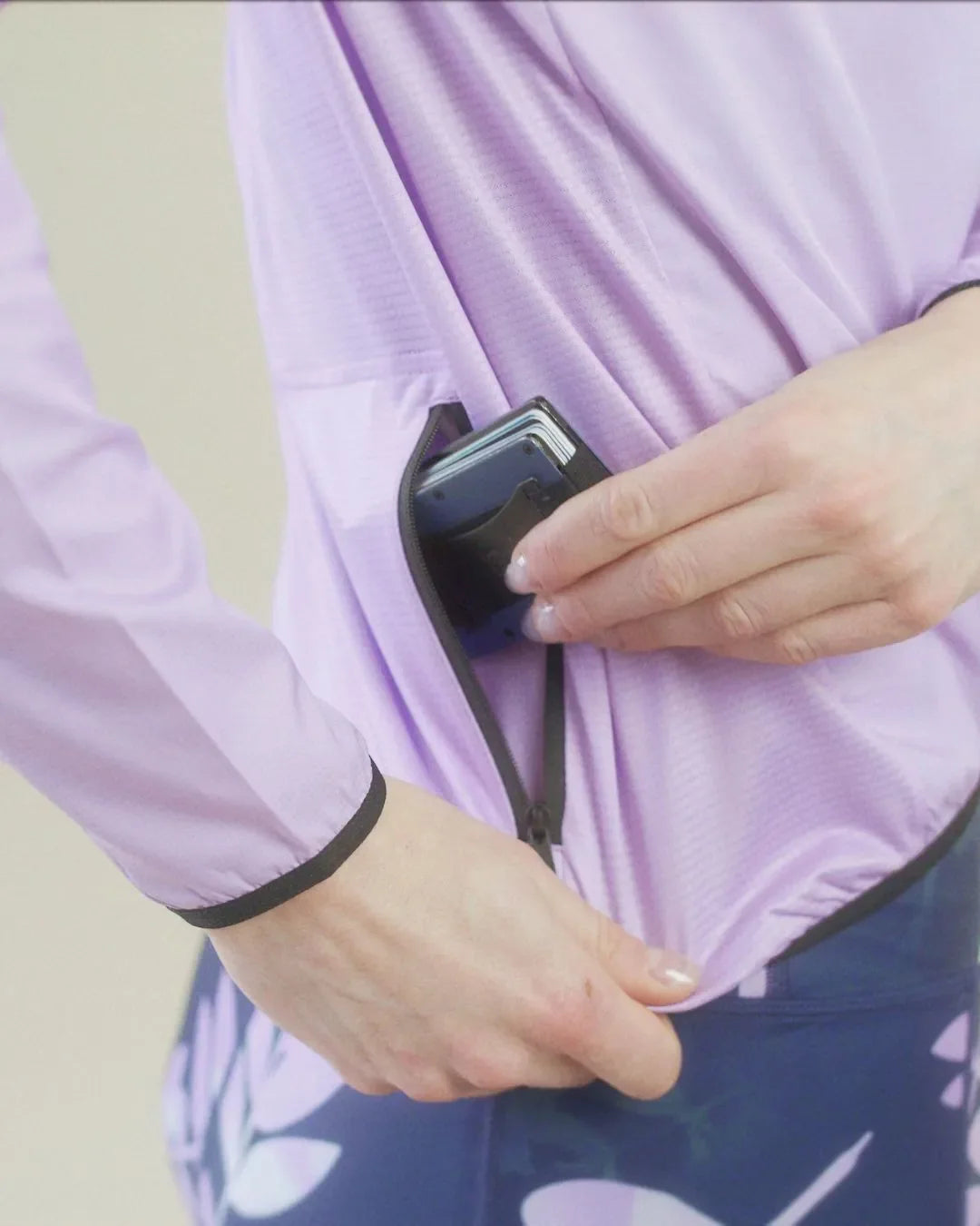 Samsara Stop The Wind Cycling Jacket - Orchid