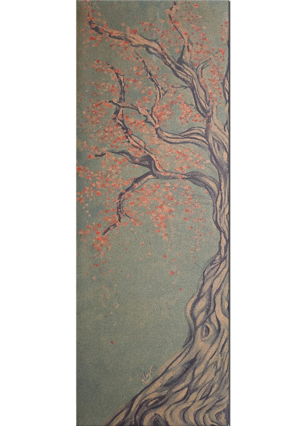 iláSTRATE Tree Pose Cork Yoga Mat