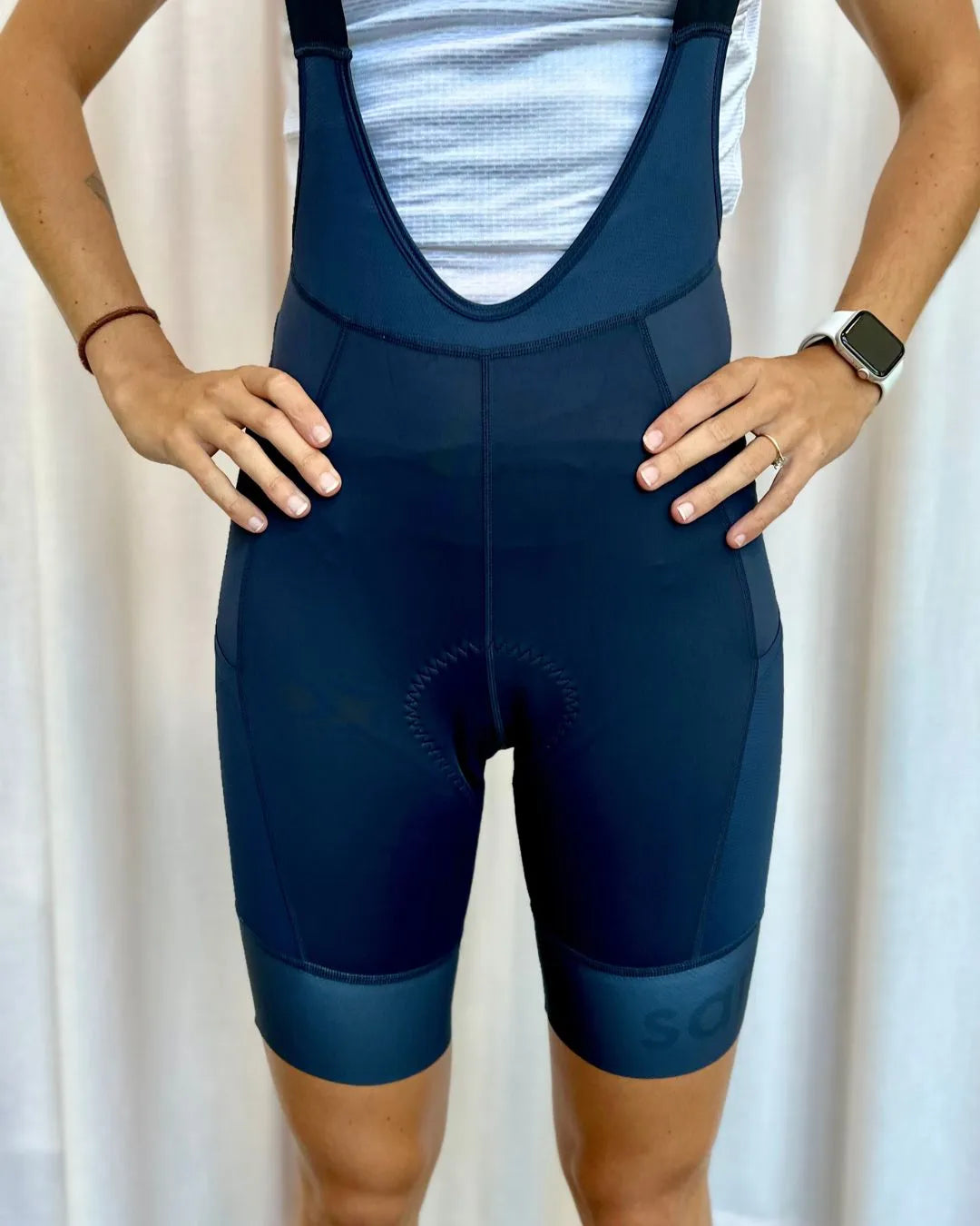 Adventure Bib Shorts - Twilight Navy/Navy Logo