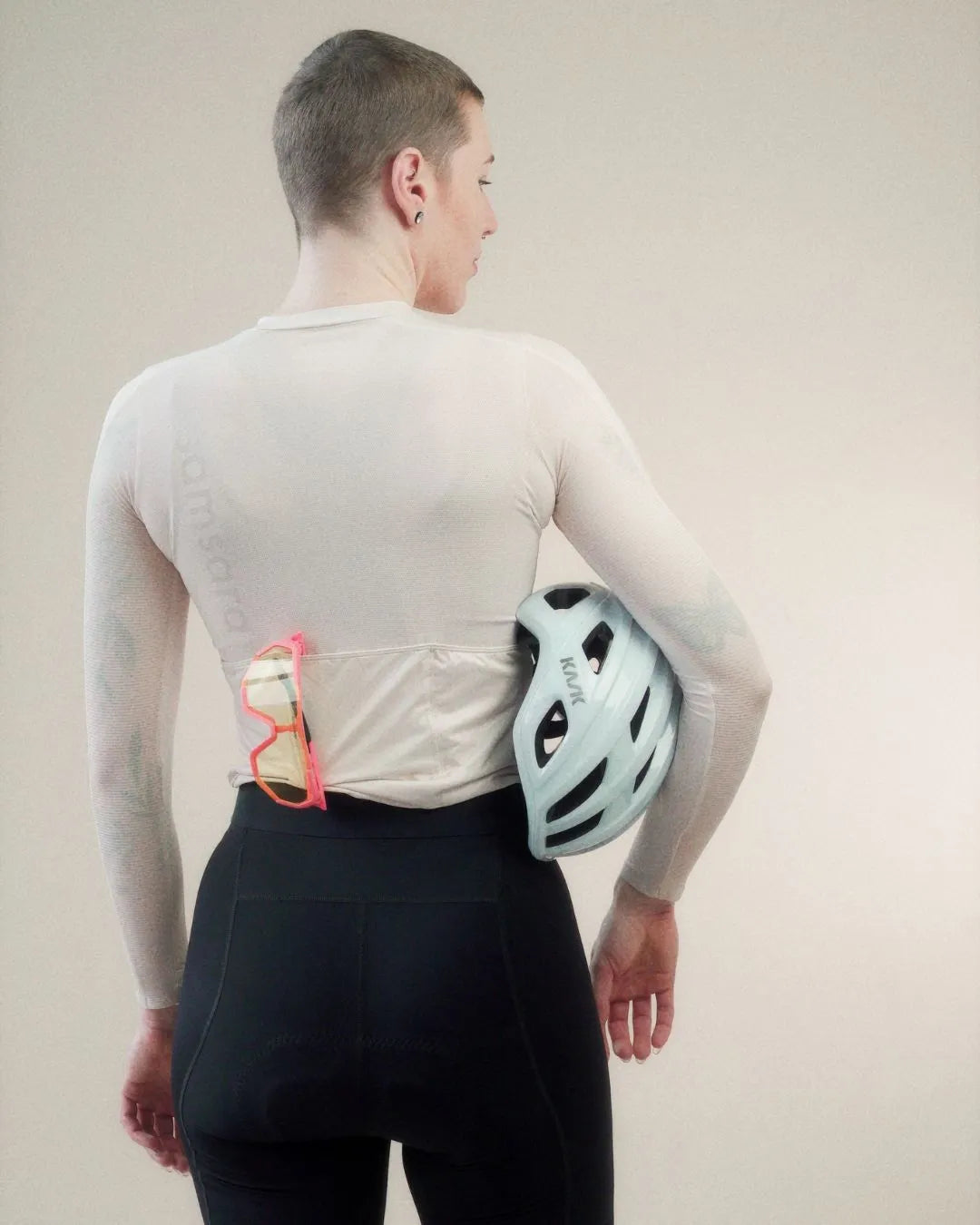 Samsara Endurance Long Sleeve Jersey - Vanilla