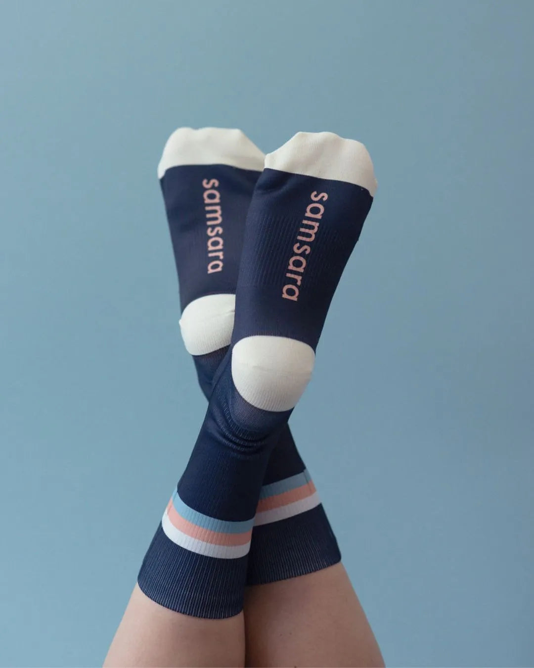 Performance Crew Socks - Victory Stripe